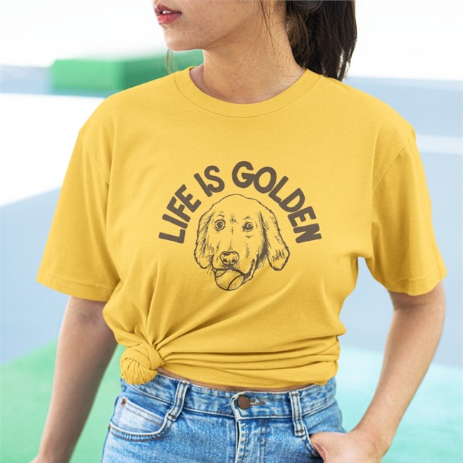 Ty France Homage Merch Life Is Golden T Shirt Yellow