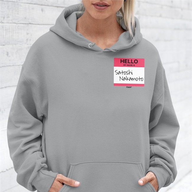 Hello My Name Is Satoshi Nakamoto Shirt