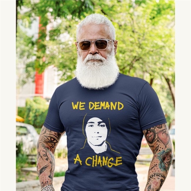 Manuel Oliver We Demand a Change T-Shirt