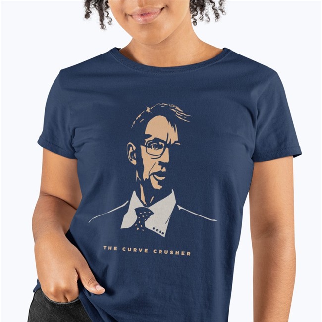 The Bold Merch The Curve Crusher Ashley Bloomfield TeeJenny Wilson