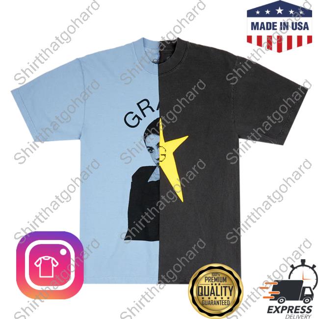 Official Gracie Abrams Merch Store Star Upcycled Split Top Shirt I Gracieabrams Shop