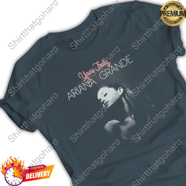 Ariana Grande Shop Yours Truly 10Th Anniversary Puff Print Sweatshirt