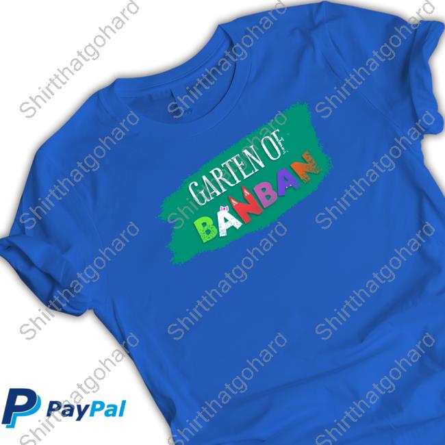 Official Garten Of Banban Chalkboard Shirt