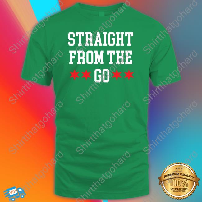 Straight From The Go Chicago Flag Logo Shirt