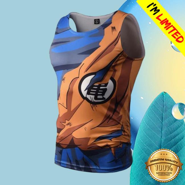 Goku Bodybuilding Top Shirt 3D Printed DBZ