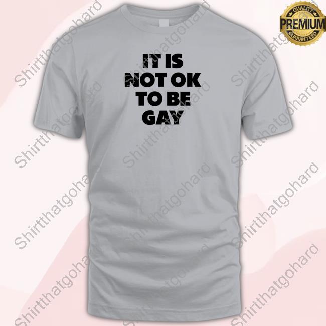 It Is Not Ok To Be Gay Hoodie
