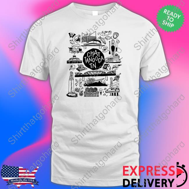 Shop Six And Main Merch Chattanooga Landmarks Shirts