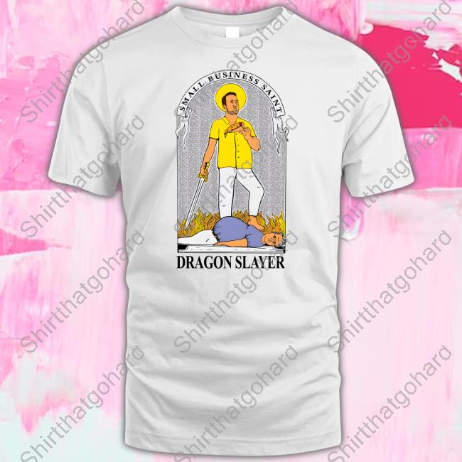 Official One Bite Small Business Saint Dragon Slayer Sweatshirt