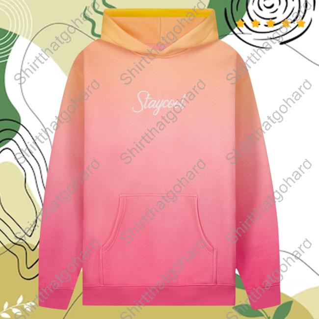 Official Stay Cool Clothing Store Staycool Sunset Sweatshirts Citrus/Pink Staycool Nyc