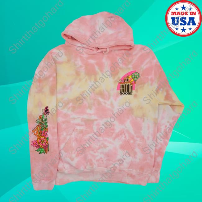 Official Goose The Band Merch Wonderland Tie Dye Crewneck Goosetheband