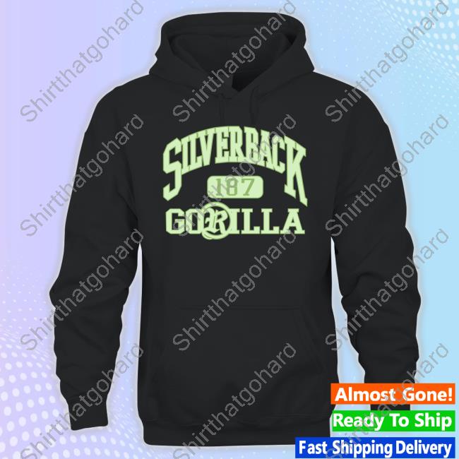 Ramirez Merch Silverback Gorilla Black T Shirts