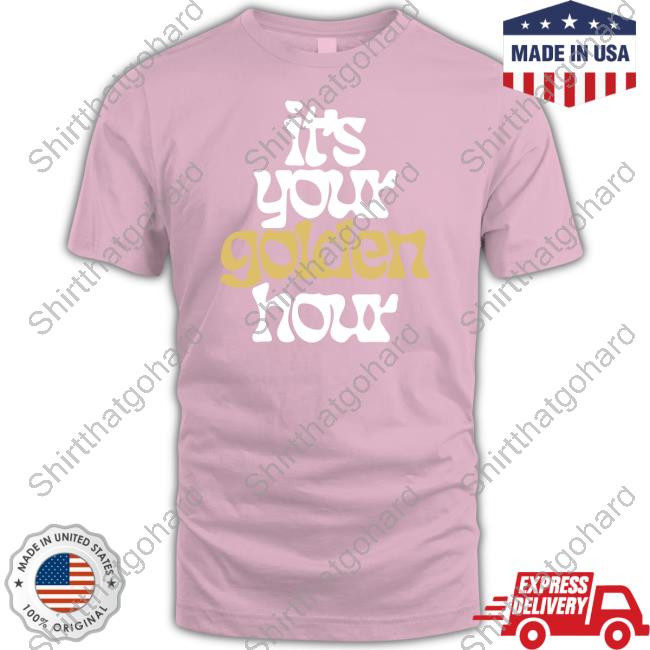 Official Jvke It's Your Golden Hour Shimmer Shirt
