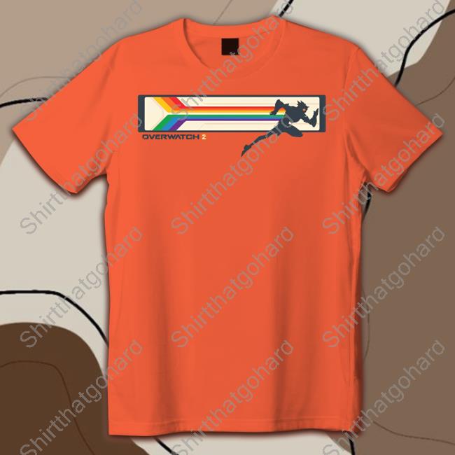 2023 Overwatch 2 Tracer Pride Shirt Blizzard Gear
