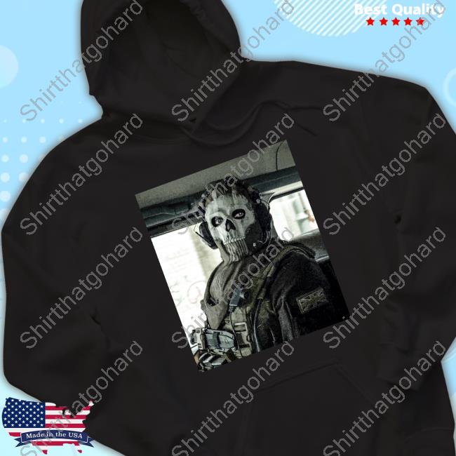 Official Hot Topic Merch Call Of Duty Modern Warfare Ii Ghost Stare Shirts