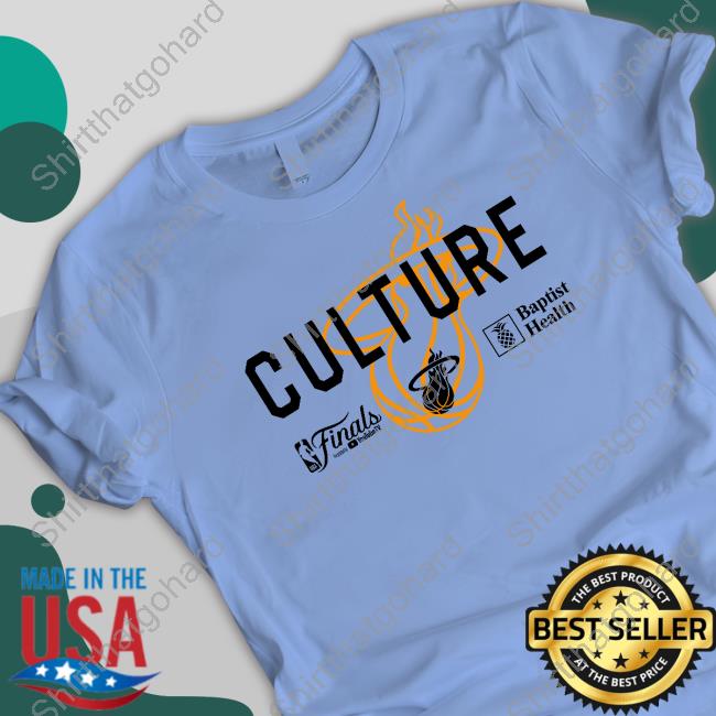 Official Miami Heat Culture Baptist Health Shirts