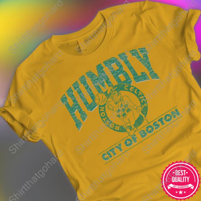 Official Jayson Tatum Humbly Boston Celtics City Of Boston Sweatshirt