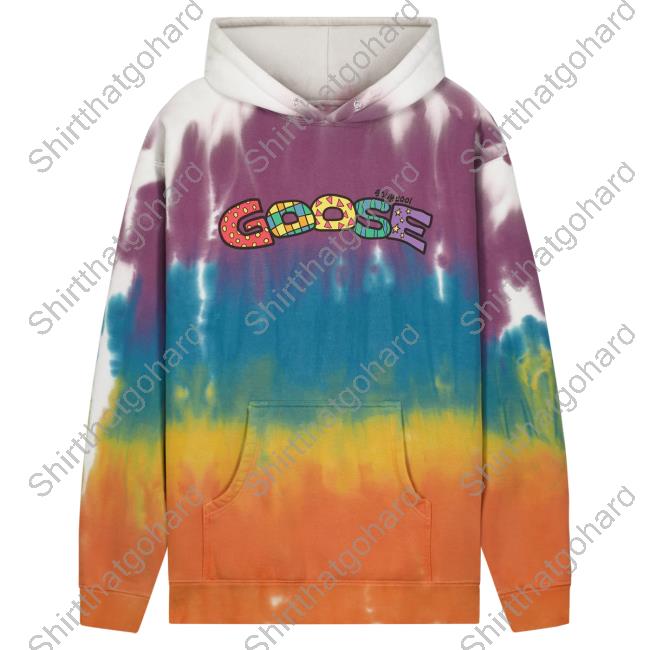 Official Stay Cool Clothing Store Staycool X Goose Rainbow Dye Pullover Hoodie StaycoolNyc