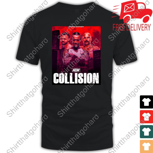 Uncle Dax Ftr Aew All Elite Wrestling Collision T Shirt