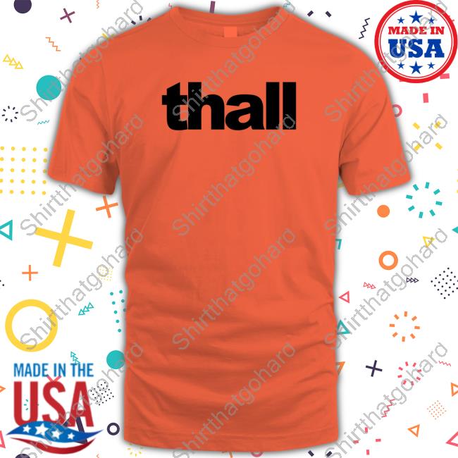 Vildhjarta Merch Thall Orange Tee Shirt