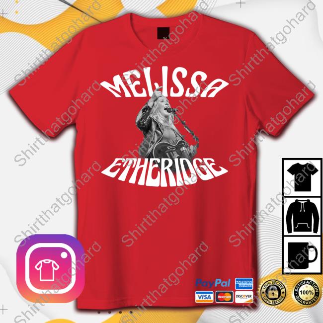 Melissa Etheridge Store Me Guitar Photo Mustard Apparel