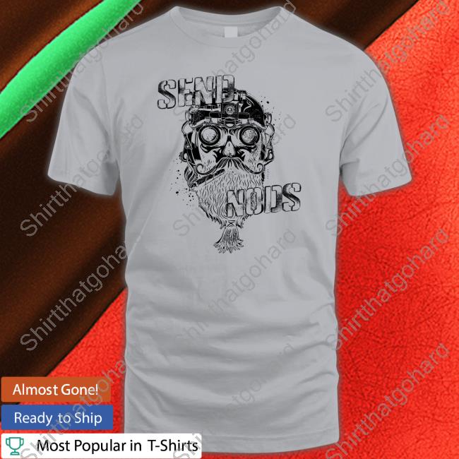 Official Jeremy Siers Merch Send Nods Grey Shirts