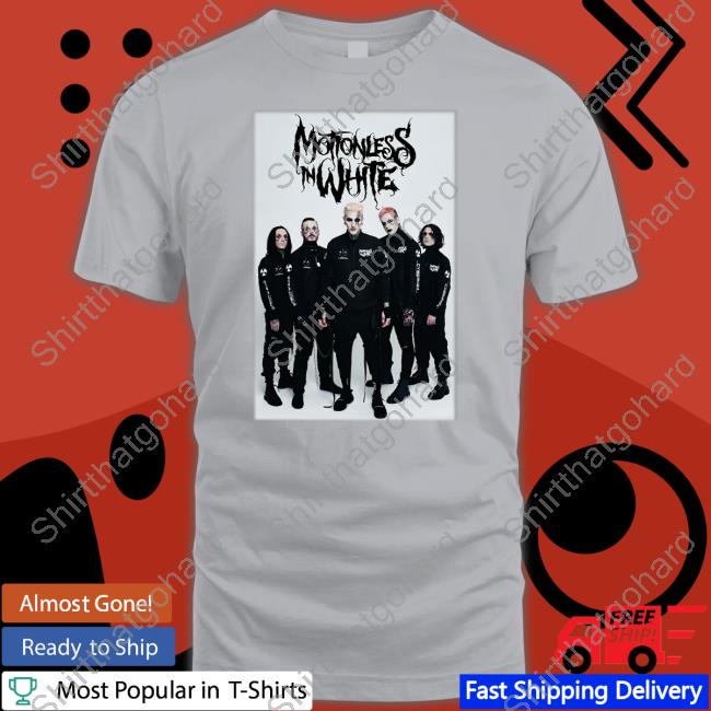 Motionless In White Merch Steotw Photo Hoodie