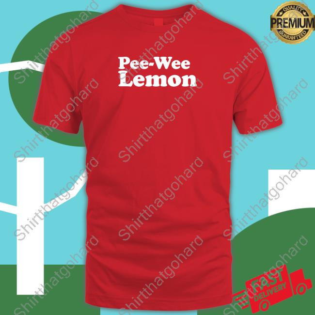 Official Pee-Wee Lemon T Shirt
