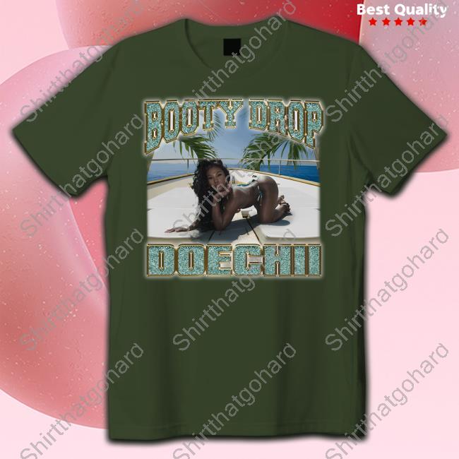 Doechii Booty Drop Rap Tee Shirt