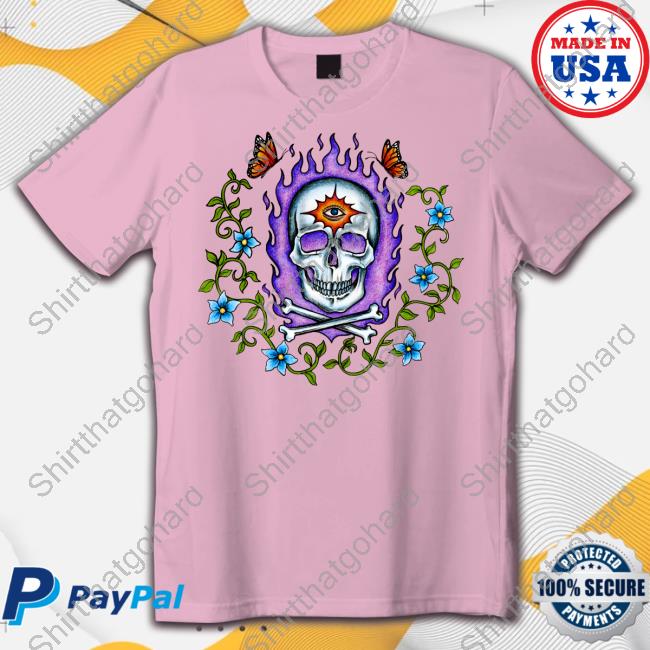 Mbm Gallery Store Flaming Skull Sweatshirt Marcos Alvarado