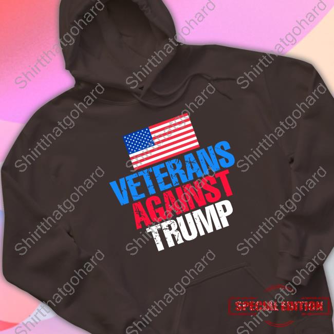 Official Veterans Against Trump T Shirt