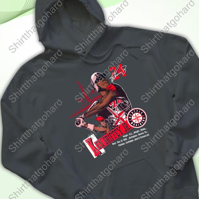 Ken Griffey Jr Turn Ahead The Clock Tee Shirt