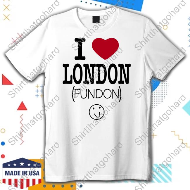 I Love London Fundon Hoodie