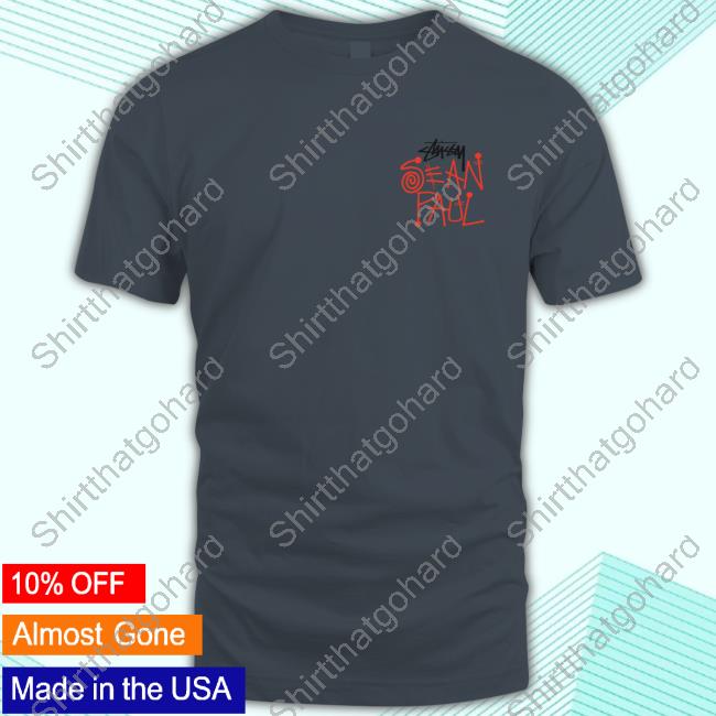 Official Stussy Merch Stüssy & Sean Paul Shirt