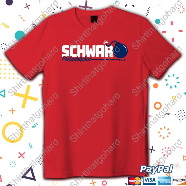 Kyle Schwarber Schwarbomb Logo T Shirt