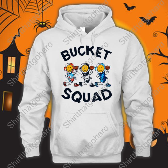Youth Tie Dye Flower Team Bucket Squad Shirt