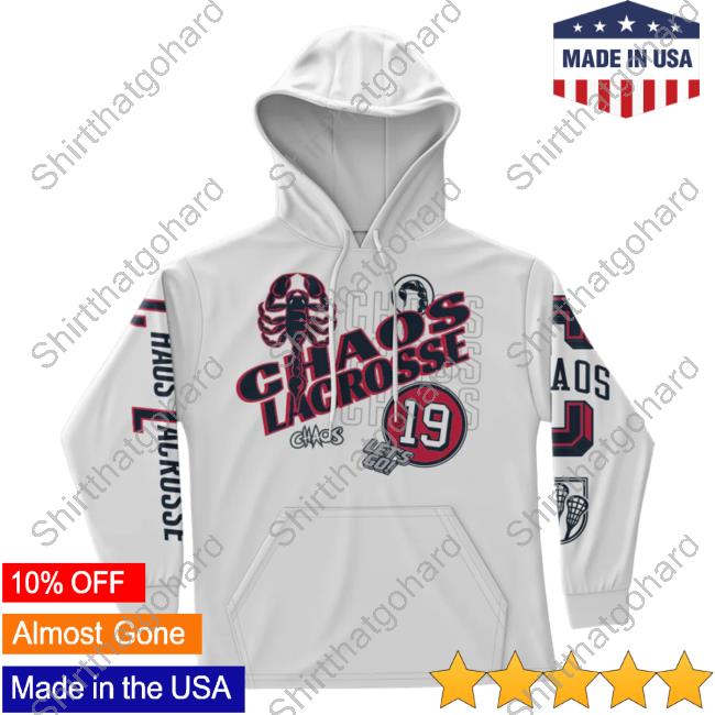 Official Premier Lacrosse League Shop Chaos All Over Print Crewneck