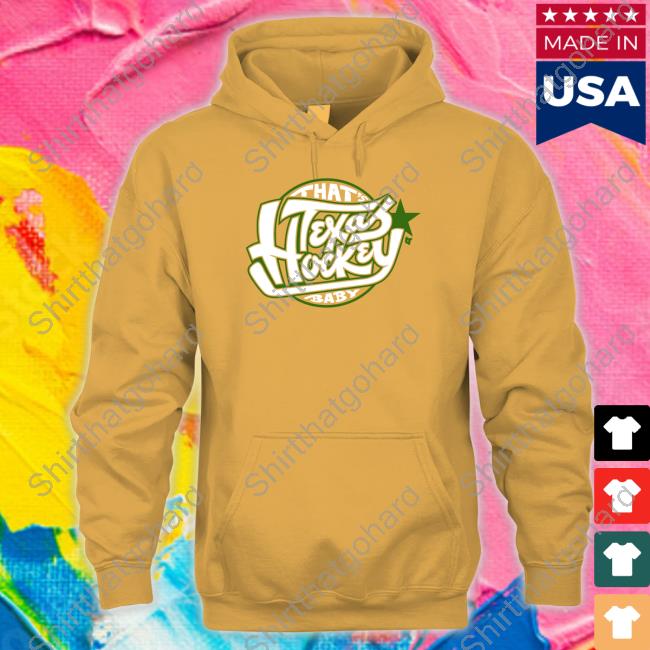 Breakingt Merch That's Texas Hockey Baby Hoodie