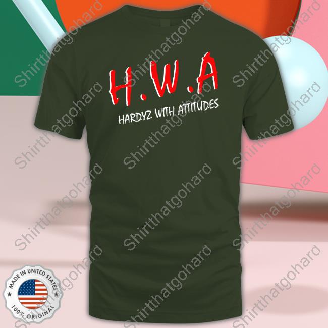 Official Hwa Hardyz With Attitudes Straight Outta Cameron Tee Shirt